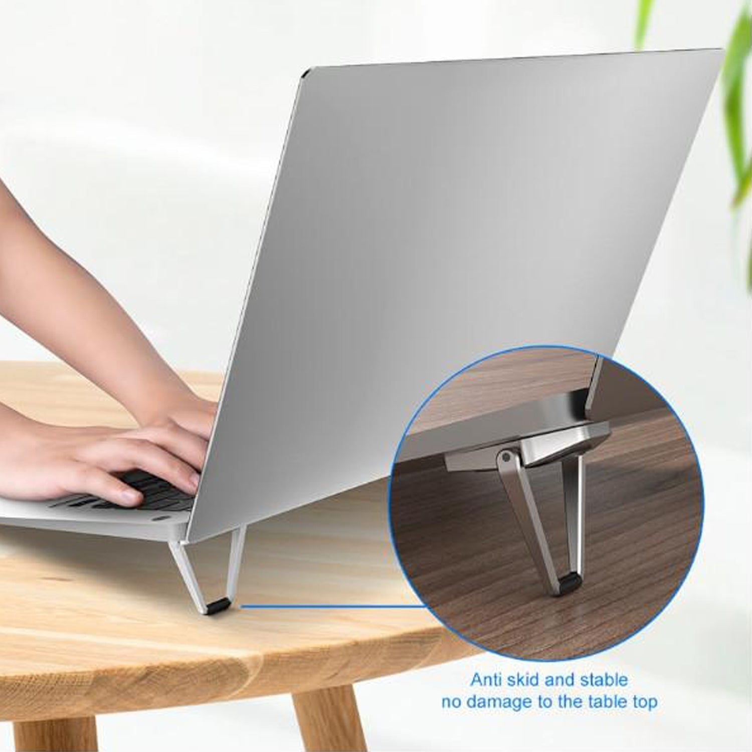 6300 Mini Premium Metal Folding Portable Stand Compatible with Every Laptop, Keyboard and Tablet 6300 Mini Premium Metal Folding Portable Stand Compatible with Every Laptop, Keyboard and Tablet